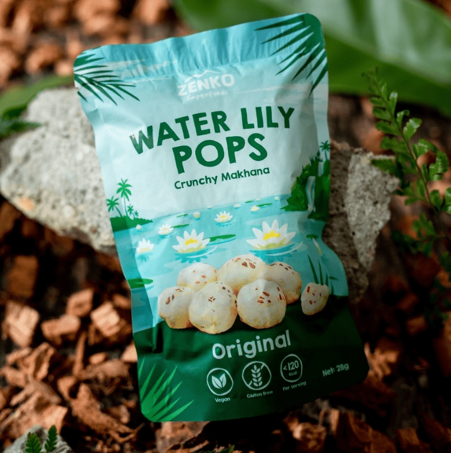 office pantry snacks - Water lily pops from Zenko Superfoods